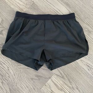 Lululemon Fast n Free Running Shorts 3" Dark Gray